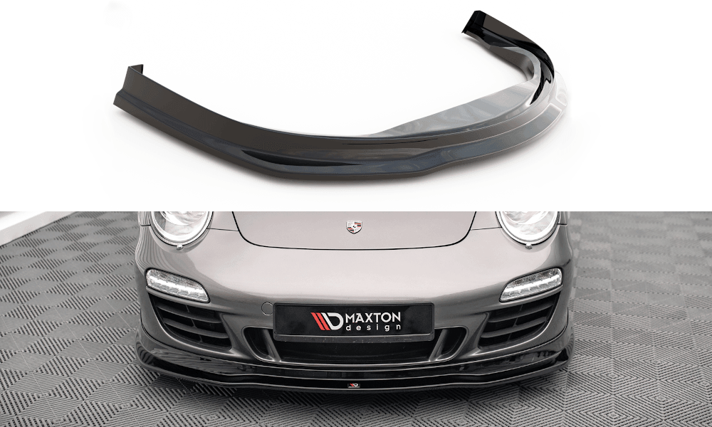 Front Lippe / Front Splitter / Frontansatz V.1 für Porsche 911 Carrera GTS 997.2 von Maxton Design