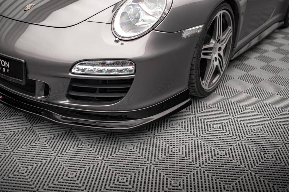 Front Lippe / Front Splitter / Frontansatz V.1 für Porsche 911 Carrera GTS 997.2 von Maxton Design