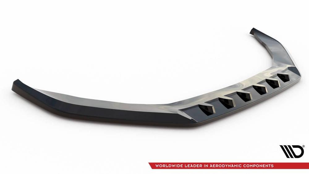 Front Lippe / Front Splitter / Frontansatz V.1 für Porsche Panamera E-Hybrid 971 von Maxton Design