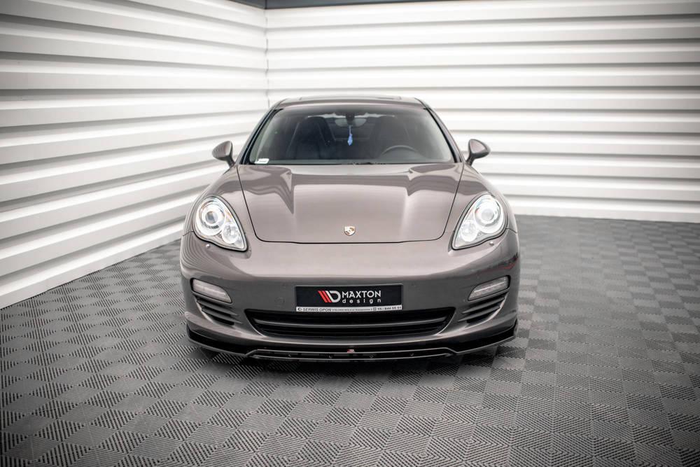 Front Lippe / Front Splitter / Frontansatz V.1 für Porsche Panamera 970 von Maxton Design