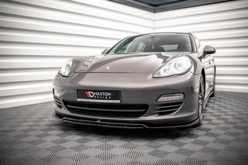 Front Lippe / Front Splitter / Frontansatz V.1 für Porsche Panamera 970 von Maxton Design