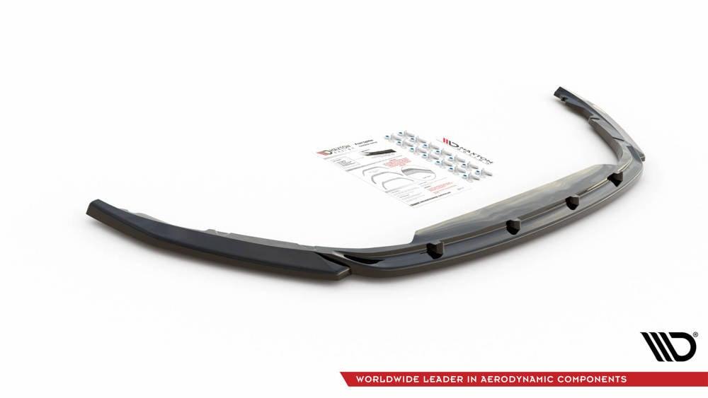 Front Splitter / Cup Schwert / Frontansatz V.1 für Renault Clio MK5 von Maxton Design