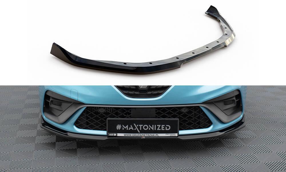 Front Lippe / Front Splitter / Frontansatz für Jaguar E-Pace R-Dynamic D180 (MK1) von Maxton Design