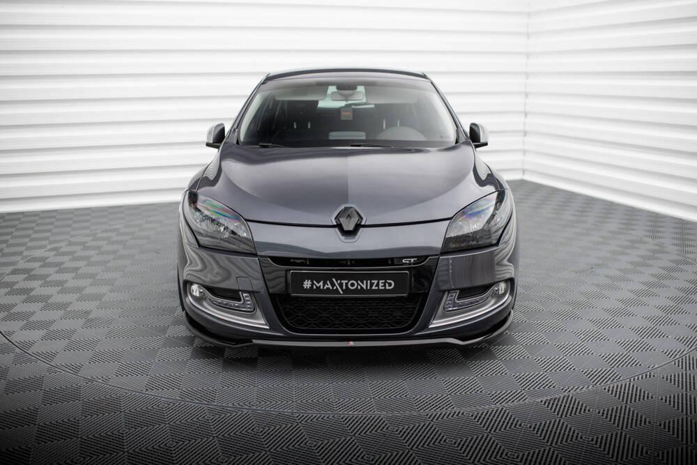 Front Lippe / Front Splitter / Frontansatz für Renault Megane GT-Line Grandtour MK3 Facelift von Maxton Design