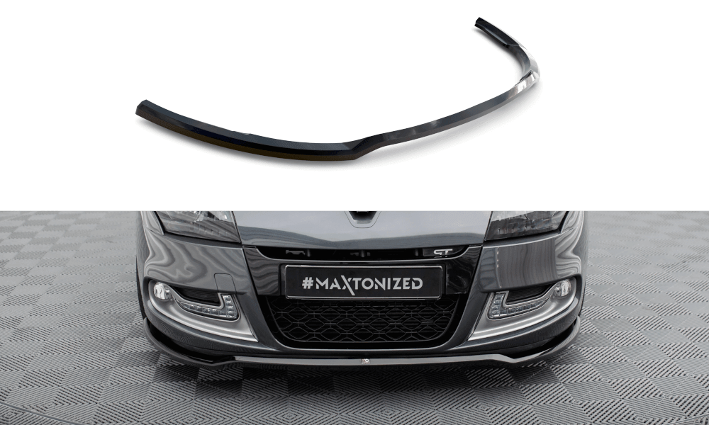 Front Lippe / Front Splitter / Frontansatz für Renault Megane GT-Line Grandtour MK3 Facelift von Maxton Design