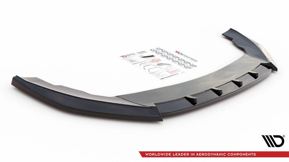 Front Splitter / Cup Schwert / Frontansatz V.1 für Seat Leon FR Mk4 von Maxton Design