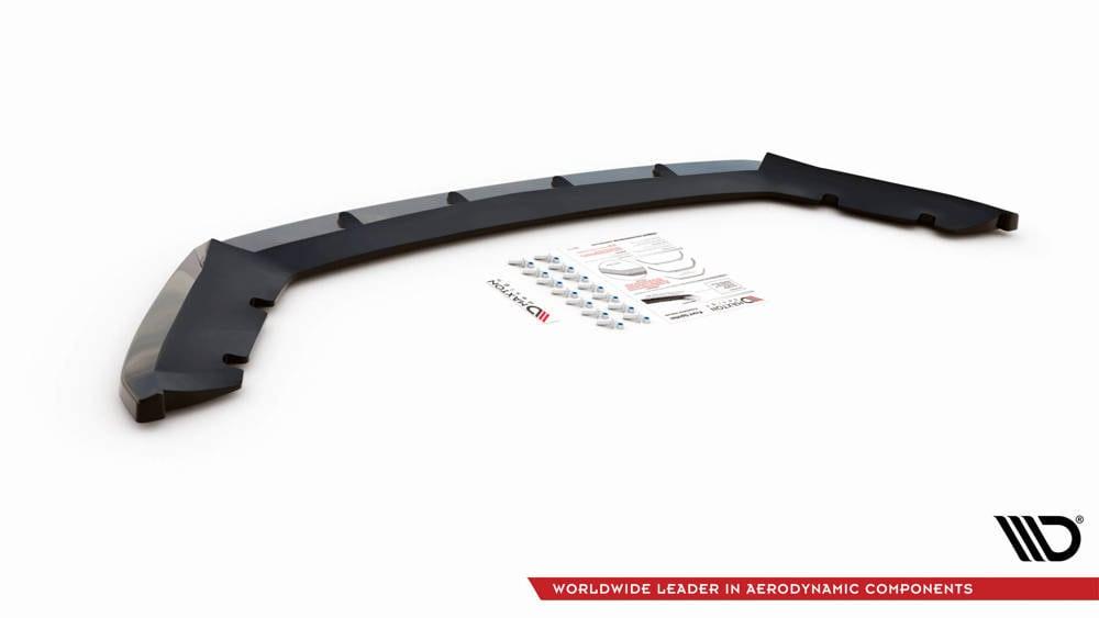 Front Splitter / Cup Schwert / Frontansatz V.1 für Seat Leon Mk3  von Maxton Design