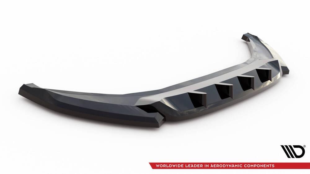 Front Lippe / Front Splitter / Frontansatz V.1 für Seat Tarraco FR KN von Maxton Design