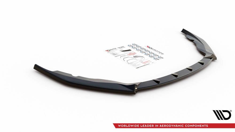 Front Lippe / Front Splitter / Frontansatz V.2 für Peugeot 308 MK3 von Maxton Design