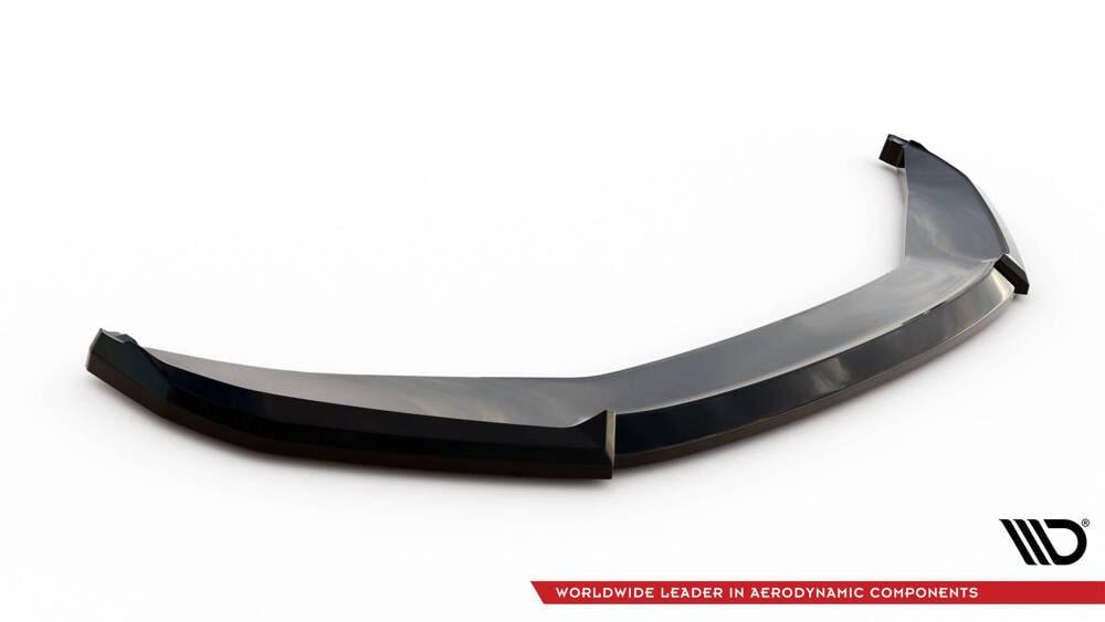 Front Lippe / Front Splitter / Frontansatz V.2 für Tesla Model X Facelift von Maxton Design