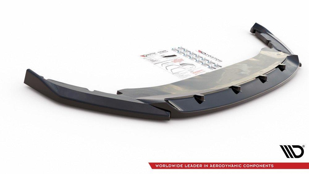 Front Splitter / Cup Schwert / Frontansatz V.1 für Skoda Octavia MK4 von Maxton Design