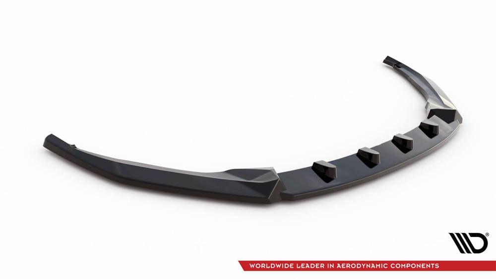 Front Lippe / Front Splitter / Frontansatz V.1 für Skoda Octavia Sportline MK4 von Maxton Design