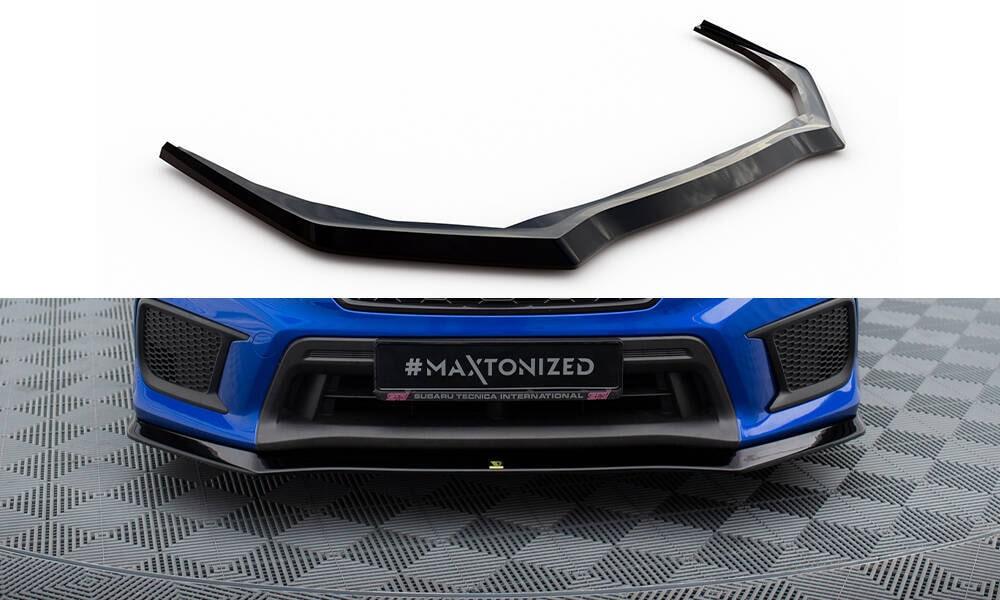 Front Lippe / Front Splitter / Frontansatz V.1 für Subaru WRX STI Facelift von Maxton Design