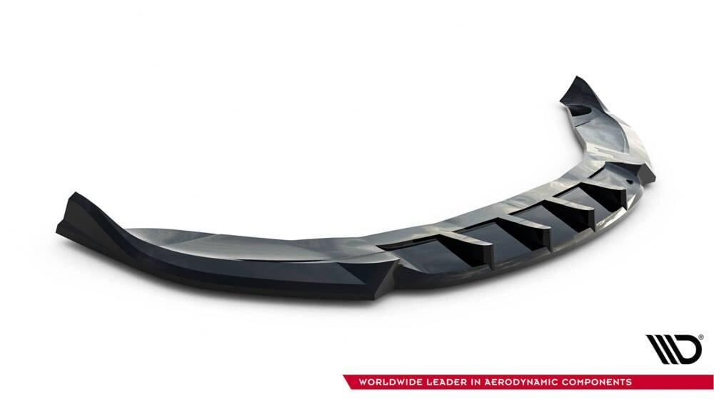 Front Lippe / Front Splitter / Frontansatz V.7 für VW Golf 8 GTI von Maxton Design