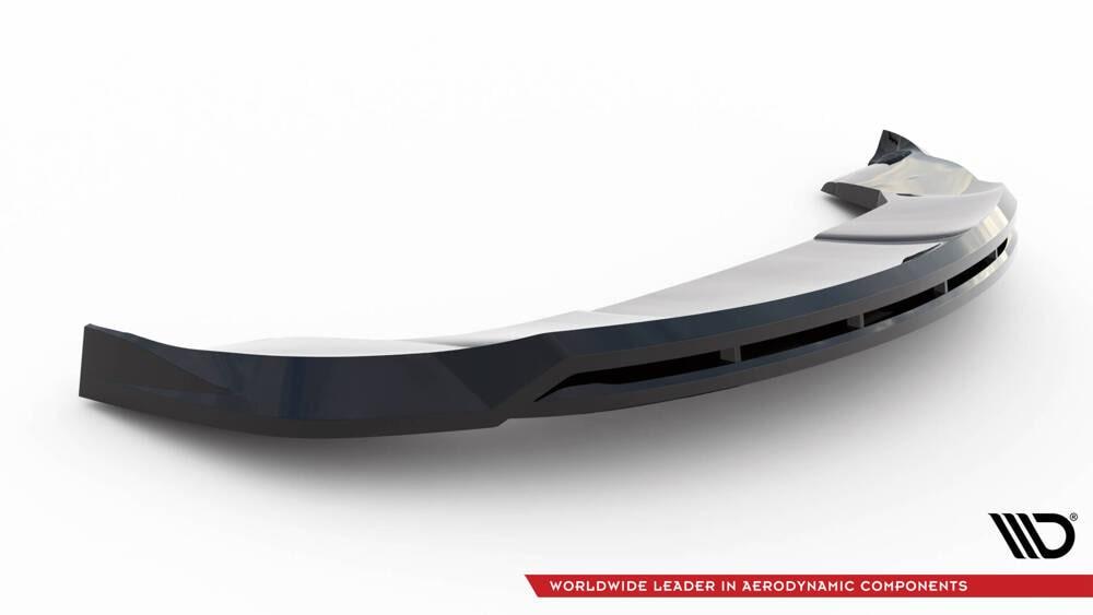 Front Lippe / Front Splitter / Frontansatz V.2 für Ford Mustang MK6 Facelift von Maxton Design