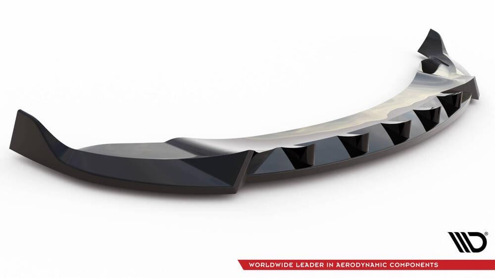 Front Lippe / Front Splitter / Frontansatz V.1 für Tesla Model Y von Maxton Design