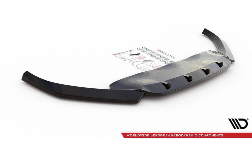 Front Splitter / Cup Schwert / Frontansatz V.1 für VW Passat B8 Facelift von Maxton Design