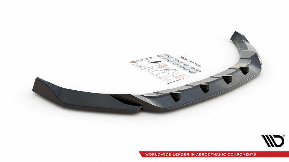 Front Splitter / Cup Schwert / Frontansatz V.1 für VW T-Roc A11 von Maxton Design