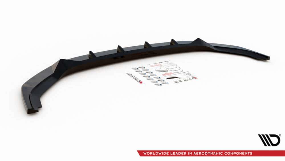 Front Splitter / Cup Schwert / Frontansatz V.1 für VW T6.1 Multivan von Maxton Design