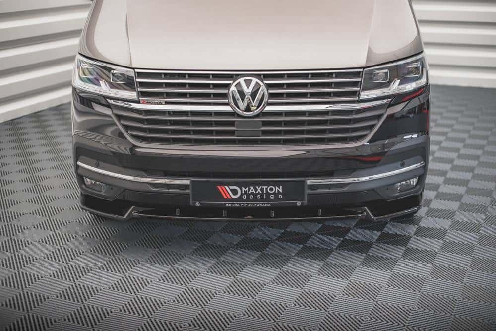 Front Splitter / Cup Schwert / Frontansatz V.1 für VW T6.1 Multivan von Maxton Design