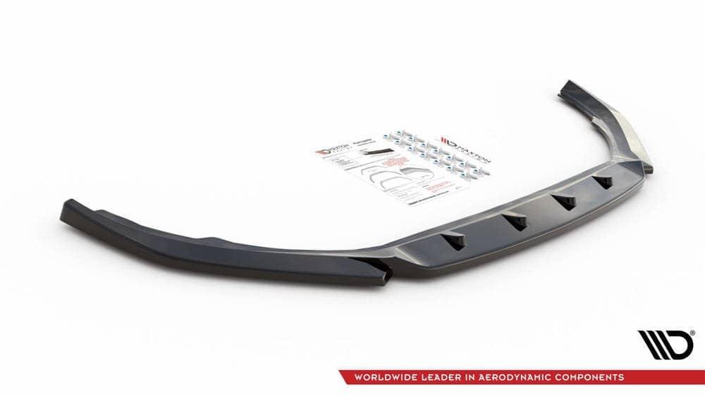 Front Splitter / Cup Schwert / Frontansatz V.1 für Volvo V90 SPA von Maxton Design