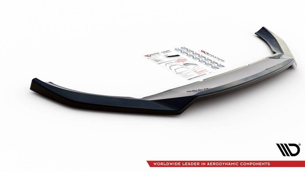 Front Splitter / Cup Schwert / Frontansatz V.1 für Volvo XC60 R-Design SPA von Maxton Design