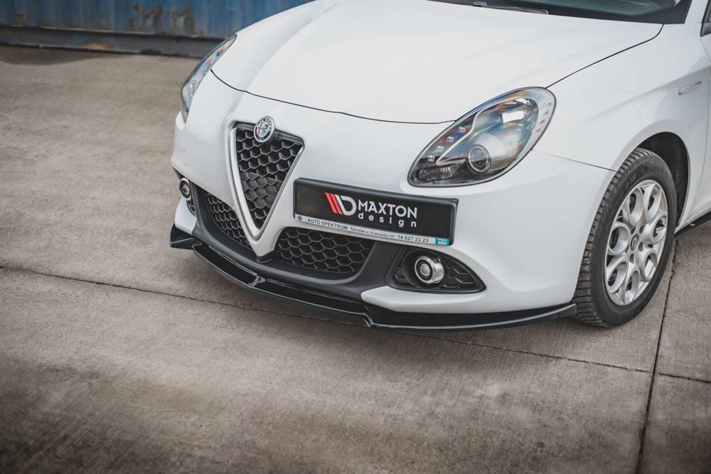 Front Splitter / Cup Schwert / Frontansatz V.2 für Alfa Romeo Giulietta Facelift von Maxton Design