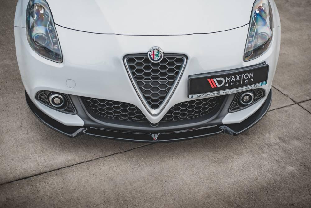 Front Splitter / Cup Schwert / Frontansatz V.2 für Alfa Romeo Giulietta Facelift von Maxton Design