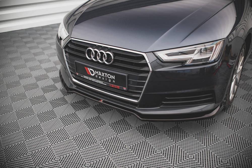 Front Splitter / Cup Schwert / Frontansatz V.2 für Audi A4 B9 von Maxton Design