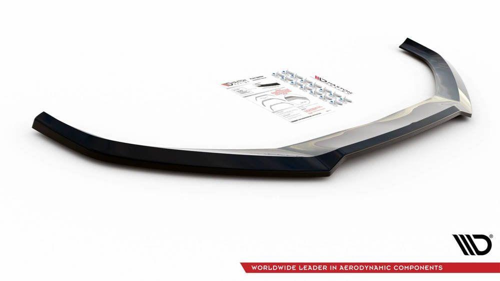 Front Splitter / Cup Schwert / Frontansatz V.2 für Audi A4 B9 von Maxton Design