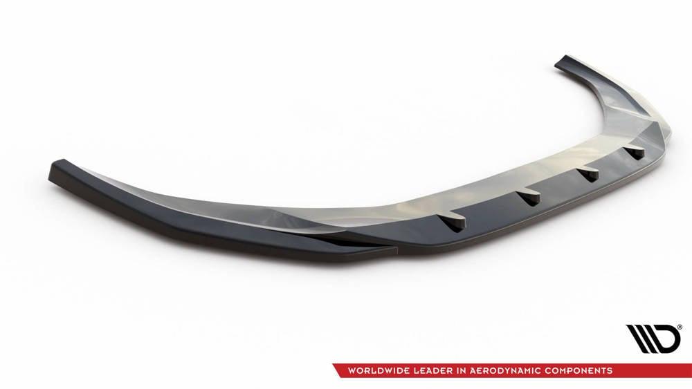 Front Lippe / Front Splitter / Frontansatz V.2 für Audi A4 B9 Facelift von Maxton Design