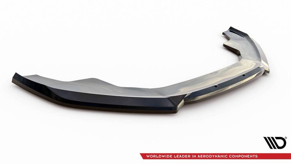 Front Lippe / Front Splitter / Frontansatz V.2 für Audi A4 Competition B8 Facelift von Maxton Design