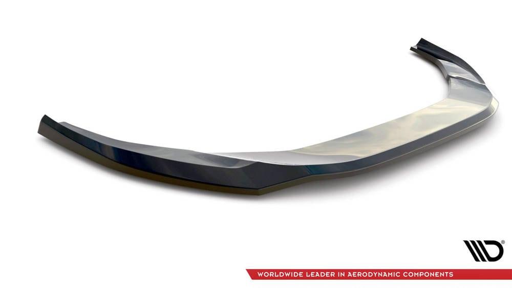 Front Lippe / Front Splitter / Frontansatz V.2 für Audi A4 B9 S-Line Facelift von Maxton Design