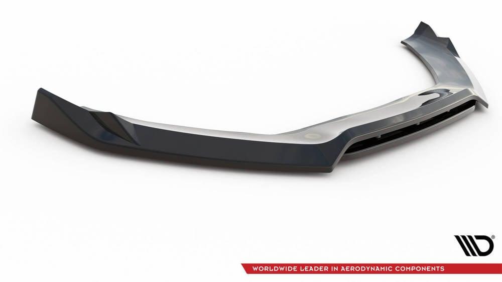 Front Lippe / Front Splitter / Frontansatz V.2 für Audi A5 8T Coupe Facelift von Maxton Design