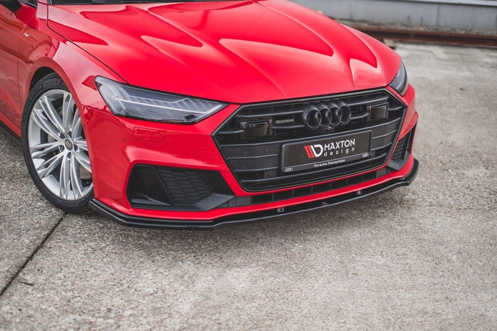 Front Lippe / Front Splitter / Frontansatz V.2 für Audi S7 C8 von Maxton Design