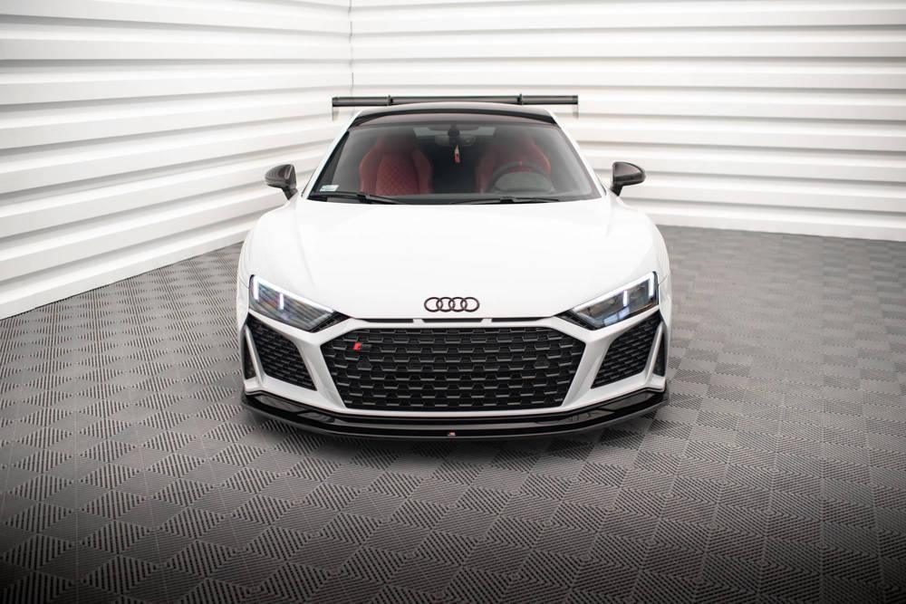 Front Lippe / Front Splitter / Frontansatz V.2 für Audi R8 MK2 Facelift von Maxton Design