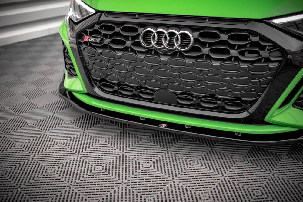 Front Splitter / Cup Schwert / Frontansatz V.2 für Audi RS3 8Y von Maxton Design