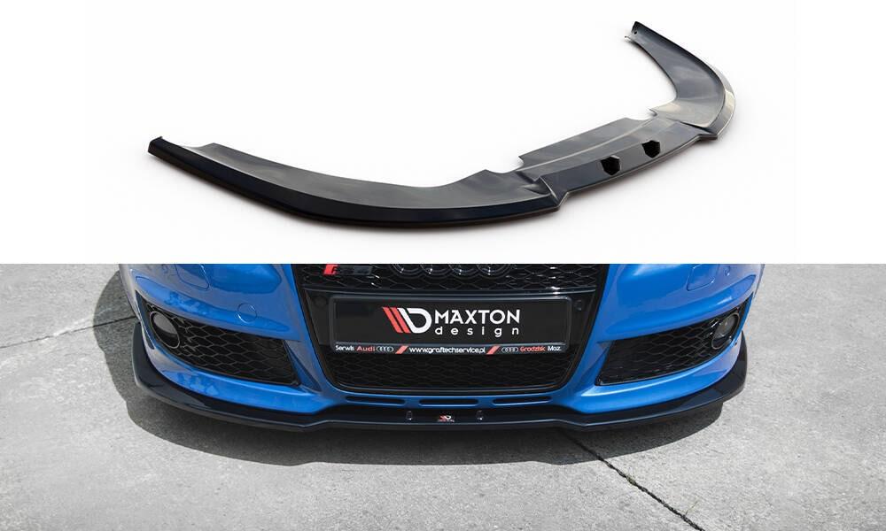 Front Lippe / Front Splitter / Frontansatz V.2 für Audi RS4 B7 von Maxton Design