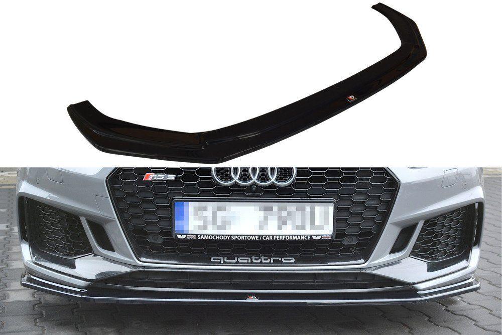 Front Splitter / Cup Schwert / Frontansatz für Audi RS5 F5 Coupe von Maxton Design