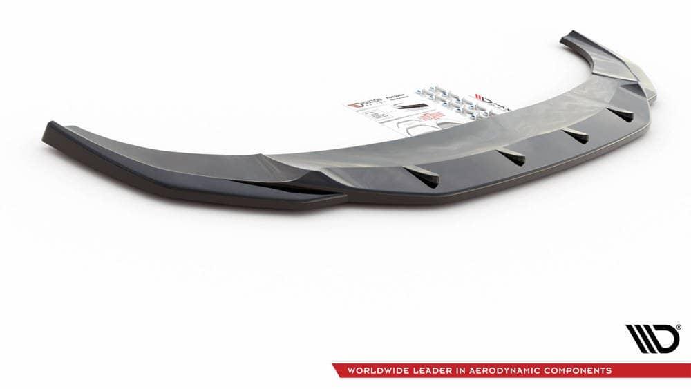 Front lip / front splitter / front approach V.2 for Audi RSQ3 (F3) from Maxton Design 