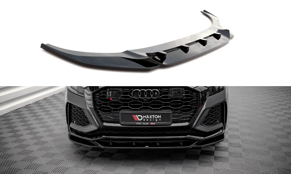 Front Splitter / Cup Schwert / Frontansatz V.2 für Audi RSQ8 4M von Maxton Design