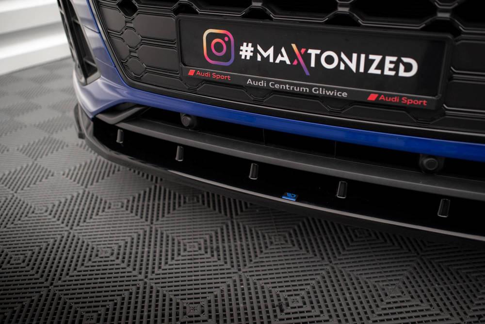 Front Lippe / Front Splitter / Frontansatz V.2 für Audi SQ5 FY Facelift von Maxton Design