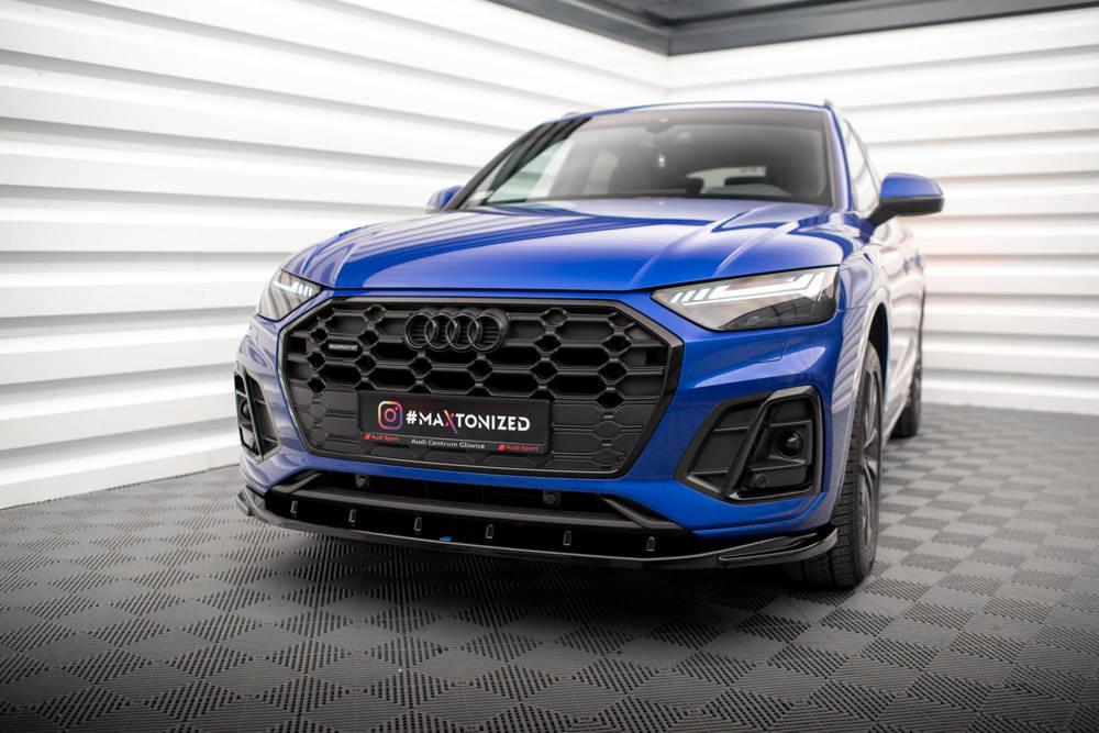 Front Lippe / Front Splitter / Frontansatz V.2 für Audi SQ5 FY Facelift von Maxton Design