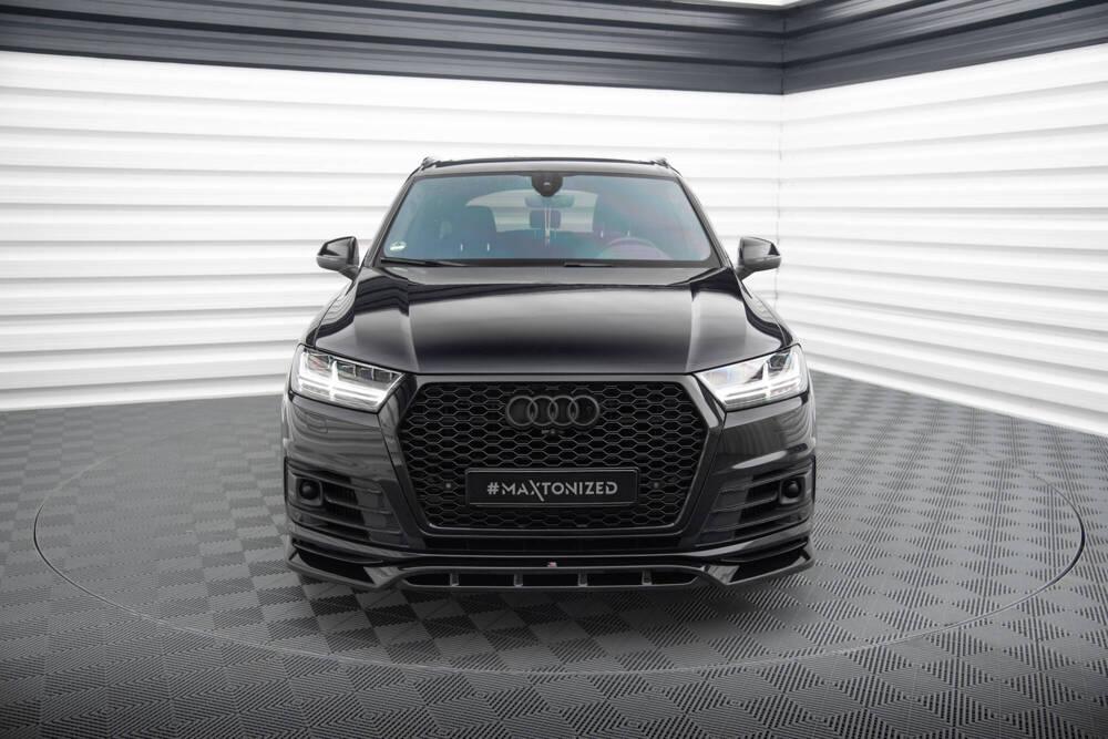 Front Lippe / Front Splitter / Frontansatz V.2 für Audi SQ7 4M von Maxton Design