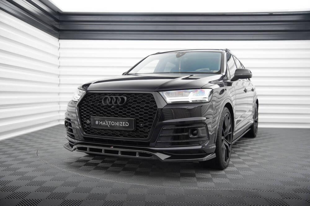 Front Lippe / Front Splitter / Frontansatz V.2 für Audi SQ7 4M von Maxton Design