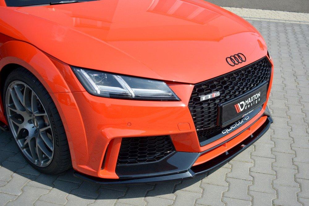 Front Lippe / Front Splitter / Frontansatz V.2 für Audi TTRS 8S von Maxton Design