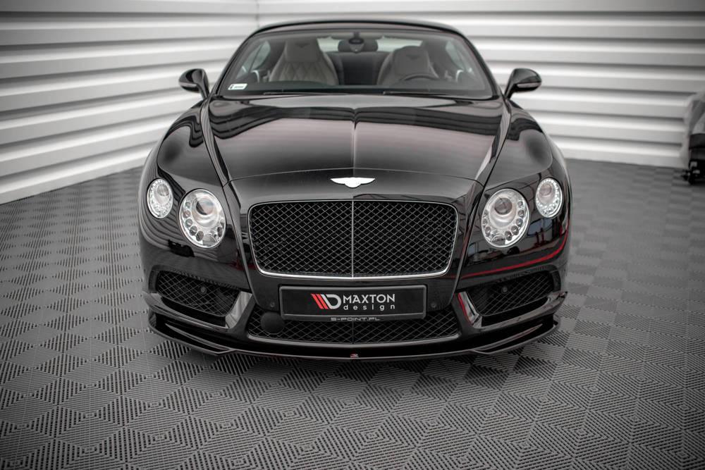 Front Splitter / Cup Schwert / Frontansatz V.2 für Bentley Continental GT V8 S MK2 von Maxton Design