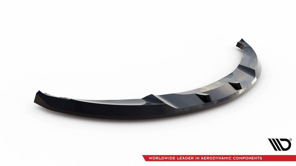 Front Lippe / Front Splitter / Frontansatz V.2 für BMW 1er E82 M-Paket von Maxton Design