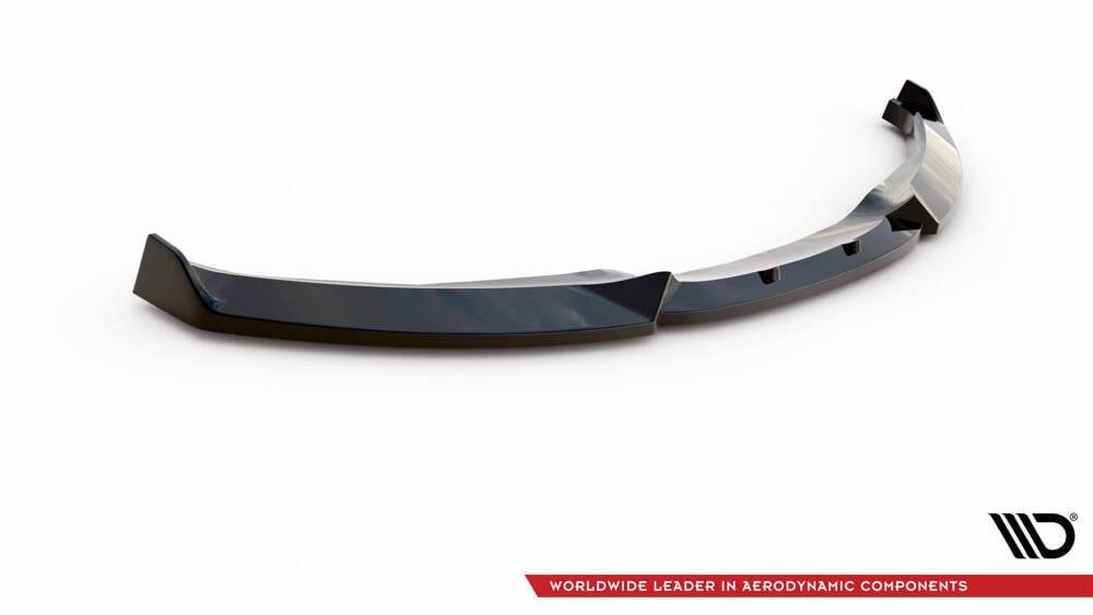 Front Lippe / Front Splitter / Frontansatz V.2 für BMW 1er E87 M-Paket Facelift von Maxton Design