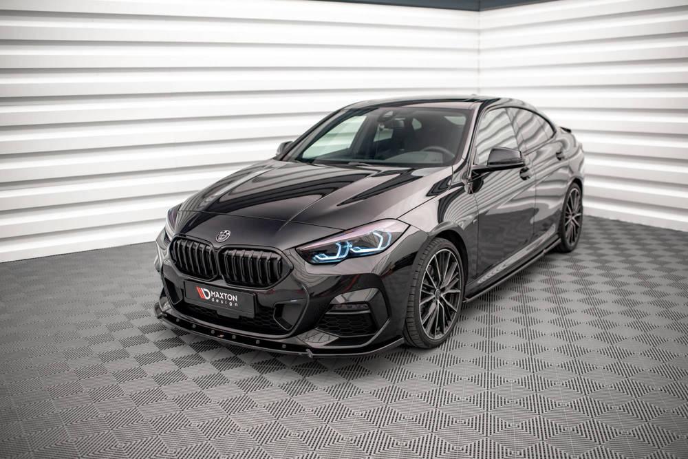 Front Diffusor / Front Splitter / Cup Schwert / Frontansatz für V.2 BMW 2er Gran Coupe mit M-Paket / M235i F44 von Maxton Design